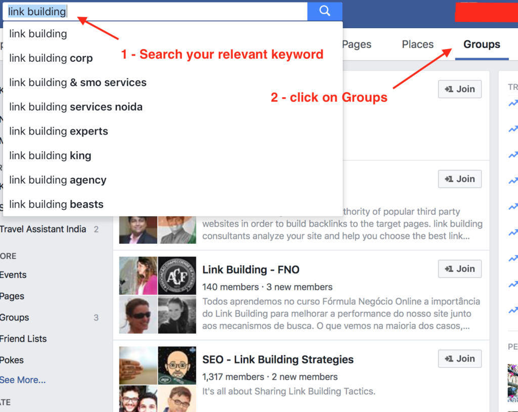 Leverage Facebook Groups