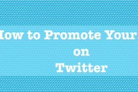 Promoting blog on twitter