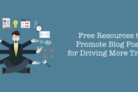 promote blog posts for free