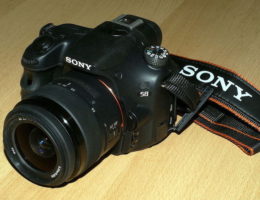 Sony Alpha 58 with 18-55 lens review
