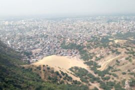 jaipur city aerial view
