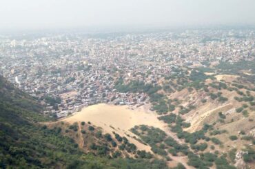 jaipur city aerial view